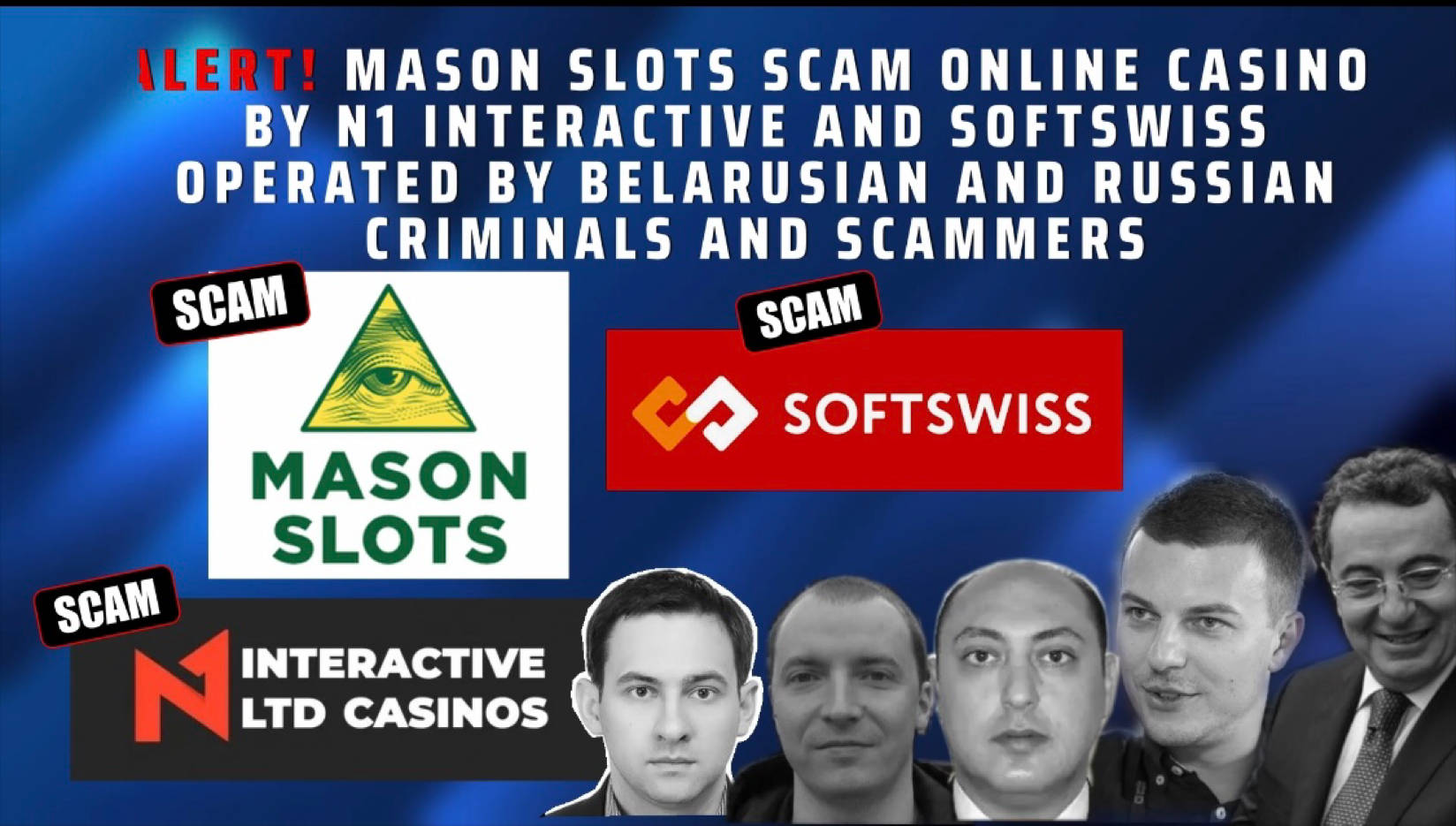 Mason slots casino - International Cybercrime - Fraud alert - scam online casino